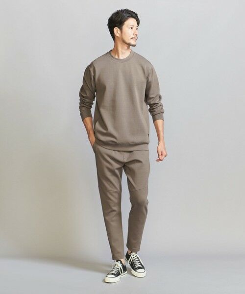 BEAUTY&YOUTH UNITED ARROWS / ビューティー&ユース ユナイテッドアローズ スウェット | 【WEB限定 WARDROBE SMART】ダブルニット クルーネック スウェット/セットアップ対応 | 詳細24