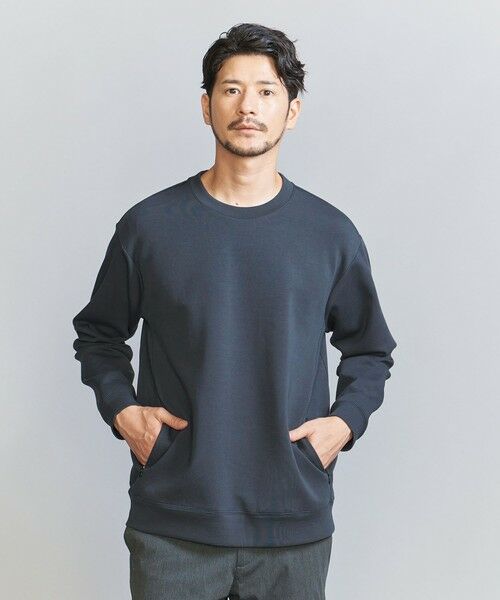 BEAUTY&YOUTH UNITED ARROWS / ビューティー&ユース ユナイテッドアローズ スウェット | 【WEB限定 WARDROBE SMART】ダブルニット クルーネック スウェット/セットアップ対応 | 詳細26