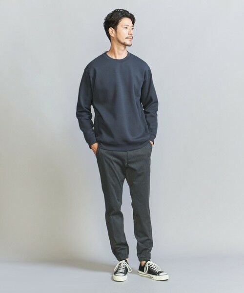 BEAUTY&YOUTH UNITED ARROWS / ビューティー&ユース ユナイテッドアローズ スウェット | 【WEB限定 WARDROBE SMART】ダブルニット クルーネック スウェット/セットアップ対応 | 詳細28