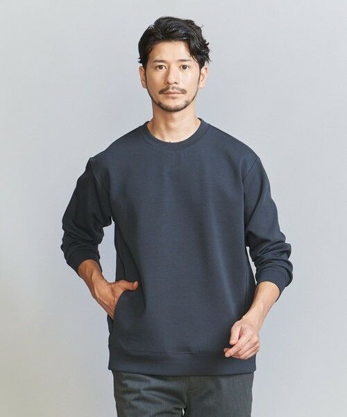 BEAUTY&YOUTH UNITED ARROWS / ビューティー&ユース ユナイテッドアローズ スウェット | 【WEB限定 WARDROBE SMART】ダブルニット クルーネック スウェット/セットアップ対応 | 詳細29