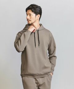 【WEB限定 WARDROBE SMART】ダブルニット  スウェット パーカー/セットアップ対応