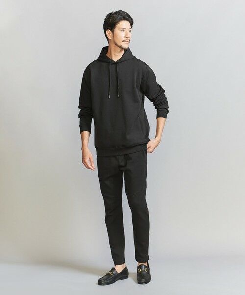 BEAUTY&YOUTH UNITED ARROWS / ビューティー&ユース ユナイテッドアローズ パーカー | 【WEB限定 WARDROBE SMART】ダブルニット  スウェット パーカー/セットアップ対応 | 詳細3