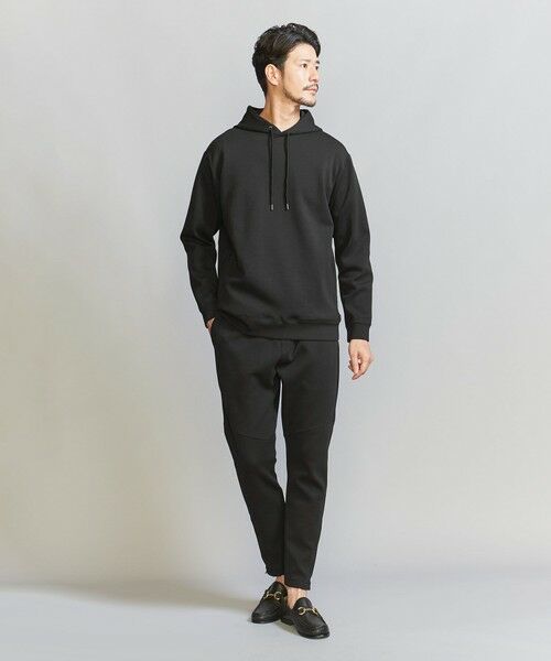 BEAUTY&YOUTH UNITED ARROWS / ビューティー&ユース ユナイテッドアローズ パーカー | 【WEB限定 WARDROBE SMART】ダブルニット  スウェット パーカー/セットアップ対応 | 詳細4