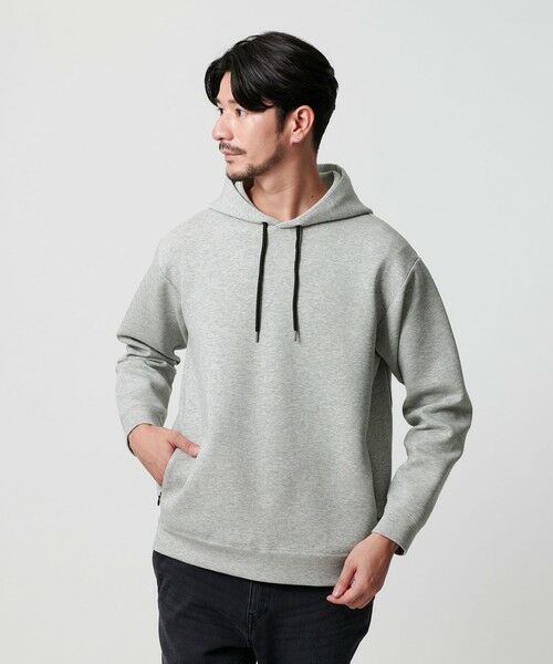 BEAUTY&YOUTH UNITED ARROWS / ビューティー&ユース ユナイテッドアローズ パーカー | 【WEB限定 WARDROBE SMART】ダブルニット  スウェット パーカー/セットアップ対応 | 詳細15