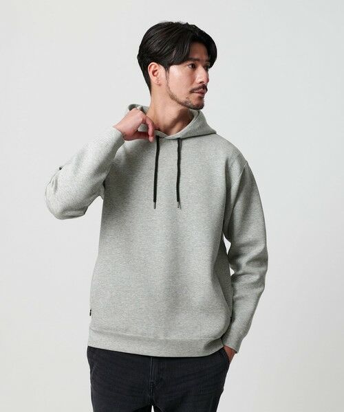 BEAUTY&YOUTH UNITED ARROWS / ビューティー&ユース ユナイテッドアローズ パーカー | 【WEB限定 WARDROBE SMART】ダブルニット  スウェット パーカー/セットアップ対応 | 詳細16