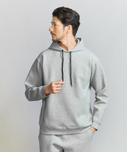 BEAUTY&YOUTH UNITED ARROWS / ビューティー&ユース ユナイテッドアローズ パーカー | 【WEB限定 WARDROBE SMART】ダブルニット  スウェット パーカー/セットアップ対応 | 詳細10