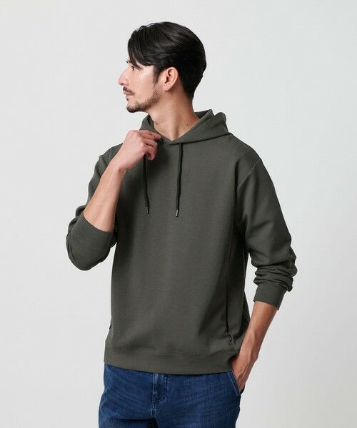 BEAUTY&YOUTH UNITED ARROWS / ビューティー&ユース ユナイテッドアローズ パーカー | 【WEB限定 WARDROBE SMART】ダブルニット  スウェット パーカー/セットアップ対応 | 詳細22