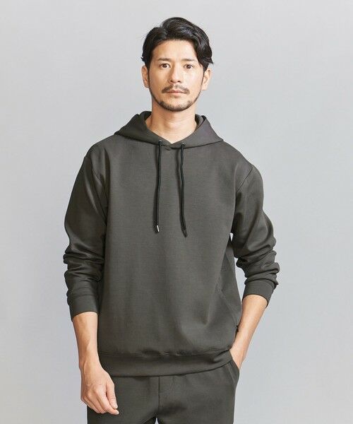 BEAUTY&YOUTH UNITED ARROWS / ビューティー&ユース ユナイテッドアローズ パーカー | 【WEB限定 WARDROBE SMART】ダブルニット  スウェット パーカー/セットアップ対応 | 詳細19