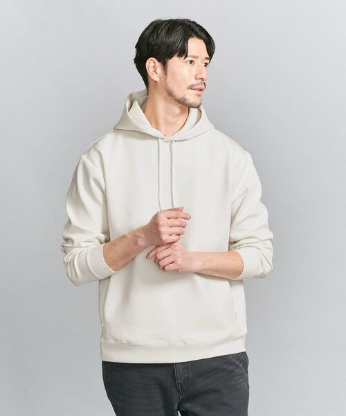 BEAUTY&YOUTH UNITED ARROWS / ビューティー&ユース ユナイテッドアローズ パーカー | 【WEB限定 WARDROBE SMART】ダブルニット  スウェット パーカー/セットアップ対応 | 詳細25