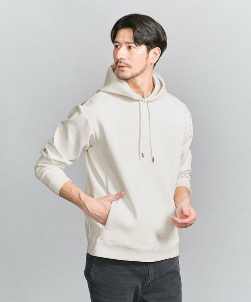 BEAUTY&YOUTH UNITED ARROWS / ビューティー&ユース ユナイテッドアローズ パーカー | 【WEB限定 WARDROBE SMART】ダブルニット  スウェット パーカー/セットアップ対応 | 詳細26