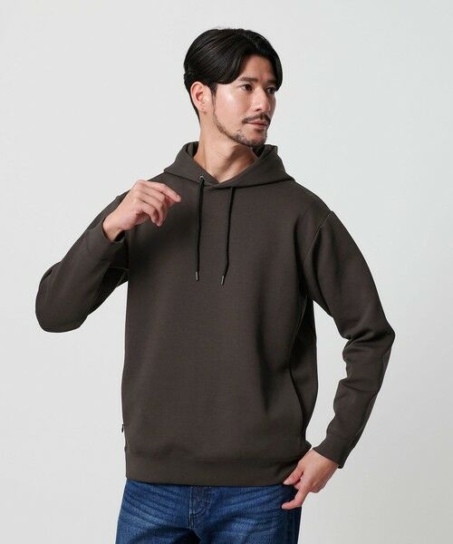 BEAUTY&YOUTH UNITED ARROWS / ビューティー&ユース ユナイテッドアローズ パーカー | 【WEB限定 WARDROBE SMART】ダブルニット  スウェット パーカー/セットアップ対応 | 詳細26
