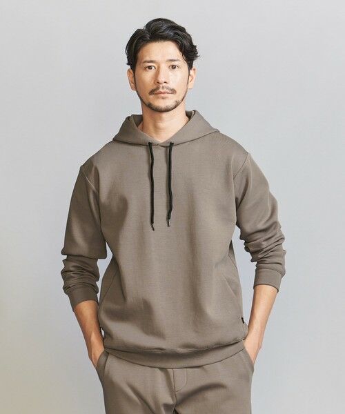 BEAUTY&YOUTH UNITED ARROWS / ビューティー&ユース ユナイテッドアローズ パーカー | 【WEB限定 WARDROBE SMART】ダブルニット  スウェット パーカー/セットアップ対応 | 詳細28