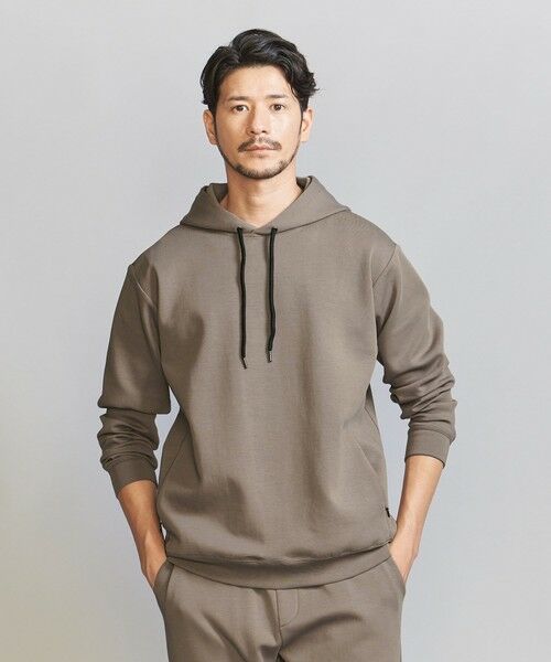 BEAUTY&YOUTH UNITED ARROWS / ビューティー&ユース ユナイテッドアローズ パーカー | 【WEB限定 WARDROBE SMART】ダブルニット  スウェット パーカー/セットアップ対応 | 詳細27