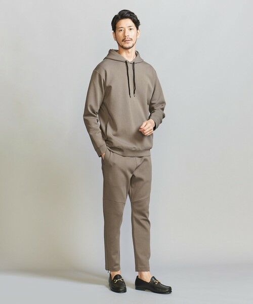 BEAUTY&YOUTH UNITED ARROWS / ビューティー&ユース ユナイテッドアローズ パーカー | 【WEB限定 WARDROBE SMART】ダブルニット  スウェット パーカー/セットアップ対応 | 詳細24