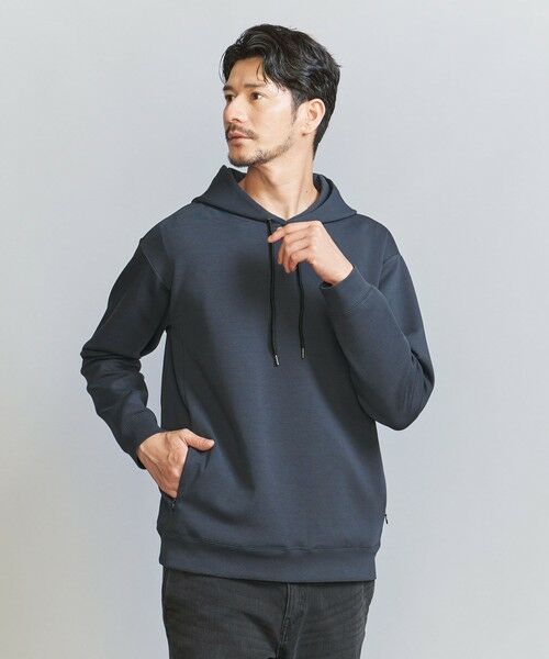 BEAUTY&YOUTH UNITED ARROWS / ビューティー&ユース ユナイテッドアローズ パーカー | 【WEB限定 WARDROBE SMART】ダブルニット  スウェット パーカー/セットアップ対応 | 詳細26