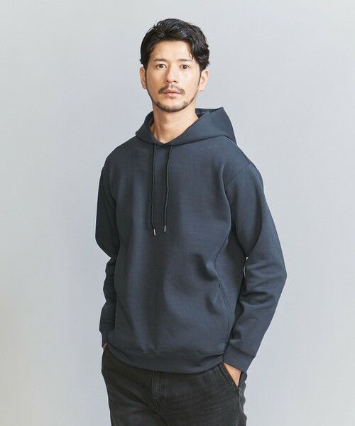 BEAUTY&YOUTH UNITED ARROWS / ビューティー&ユース ユナイテッドアローズ パーカー | 【WEB限定 WARDROBE SMART】ダブルニット  スウェット パーカー/セットアップ対応 | 詳細27