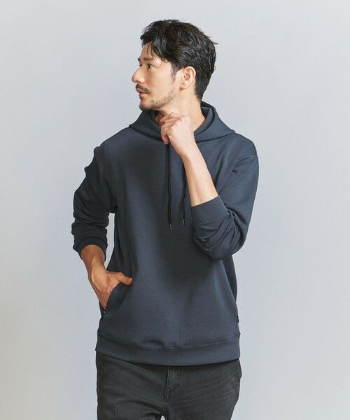 BEAUTY&YOUTH UNITED ARROWS / ビューティー&ユース ユナイテッドアローズ パーカー | 【WEB限定 WARDROBE SMART】ダブルニット  スウェット パーカー/セットアップ対応 | 詳細29