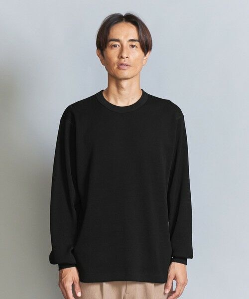 BEAUTY&YOUTH UNITED ARROWS / ビューティー&ユース ユナイテッドアローズ カットソー | ハイゲージ ガスコットン サーマル クルーネック カットソー | 詳細9