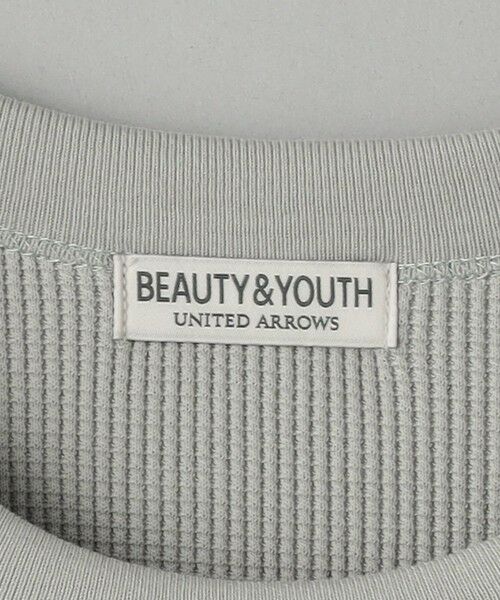 BEAUTY&YOUTH UNITED ARROWS / ビューティー&ユース ユナイテッドアローズ カットソー | ハイゲージ ガスコットン サーマル クルーネック カットソー | 詳細20