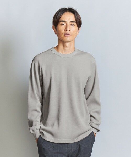 BEAUTY&YOUTH UNITED ARROWS / ビューティー&ユース ユナイテッドアローズ カットソー | ハイゲージ ガスコットン サーマル クルーネック カットソー | 詳細18