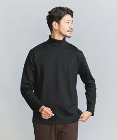 【WEB限定 WARDROBE SMART】 クリア ガスコットン タートルネック カットソー【抗菌・防臭】