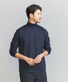 【WEB限定 WARDROBE SMART】 クリア ガスコットン タートルネック カットソー【抗菌・防臭】