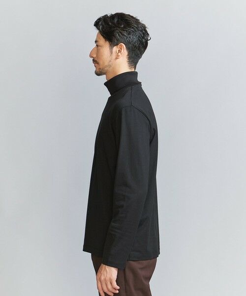 BEAUTY&YOUTH UNITED ARROWS / ビューティー&ユース ユナイテッドアローズ カットソー | 【WEB限定 WARDROBE SMART】 クリア ガスコットン タートルネック カットソー【抗菌・防臭】 | 詳細12