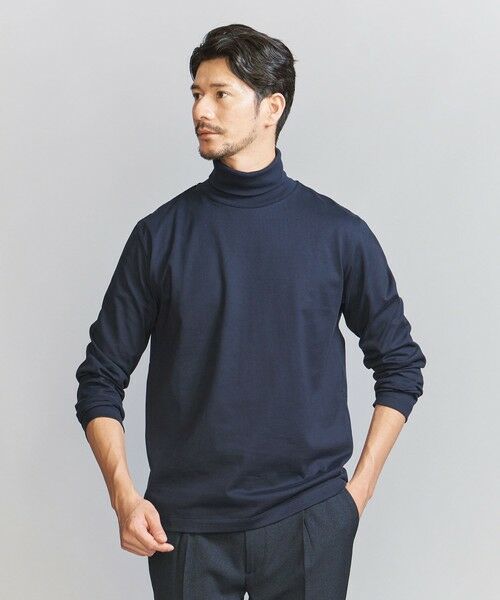 BEAUTY&YOUTH UNITED ARROWS / ビューティー&ユース ユナイテッドアローズ カットソー | 【WEB限定 WARDROBE SMART】 クリア ガスコットン タートルネック カットソー【抗菌・防臭】 | 詳細18