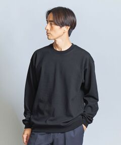 ジャカード ボーダー スウェットTシャツ