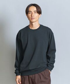 ジャカード ボーダー スウェットTシャツ