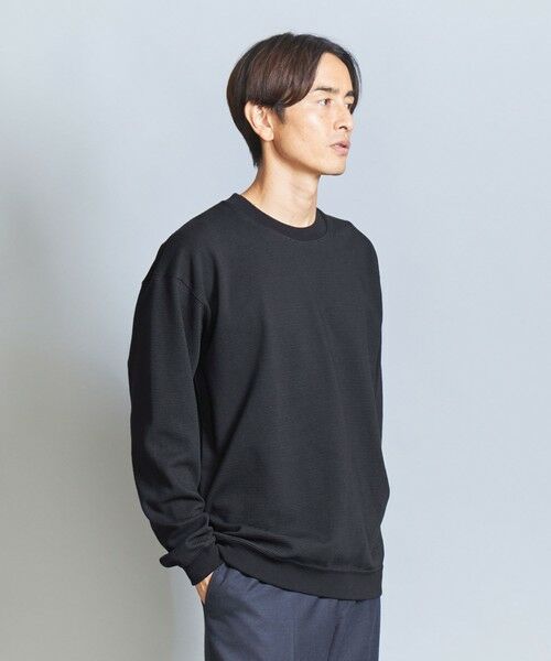 BEAUTY&YOUTH UNITED ARROWS / ビューティー&ユース ユナイテッドアローズ カットソー | ジャカード ボーダー スウェットTシャツ | 詳細2