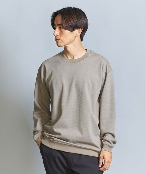 BEAUTY&YOUTH UNITED ARROWS / ビューティー&ユース ユナイテッドアローズ カットソー | ジャカード ボーダー スウェットTシャツ | 詳細8