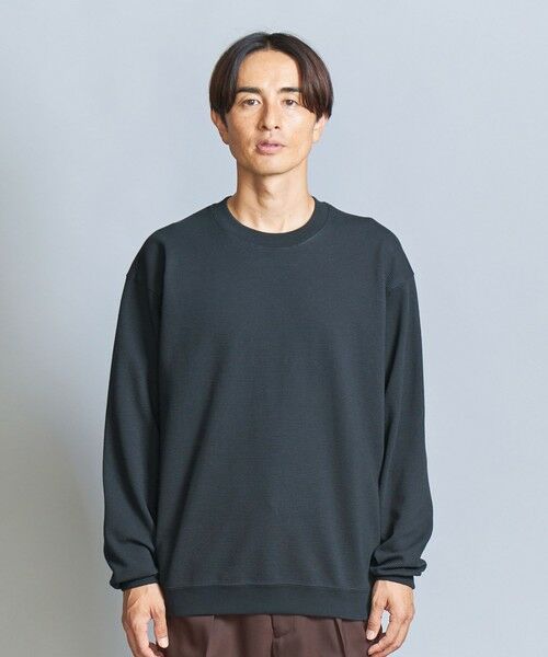 BEAUTY&YOUTH UNITED ARROWS / ビューティー&ユース ユナイテッドアローズ カットソー | ジャカード ボーダー スウェットTシャツ | 詳細21