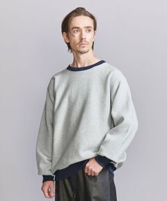 【別注】 ＜CHAMPION＞ ツートーン クルーネック スウェット