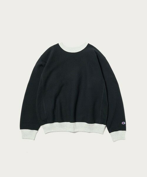 BEAUTY&YOUTH UNITED ARROWS / ビューティー&ユース ユナイテッドアローズ カットソー | 【別注】 ＜CHAMPION＞ ツートーン クルーネック スウェット | 詳細5