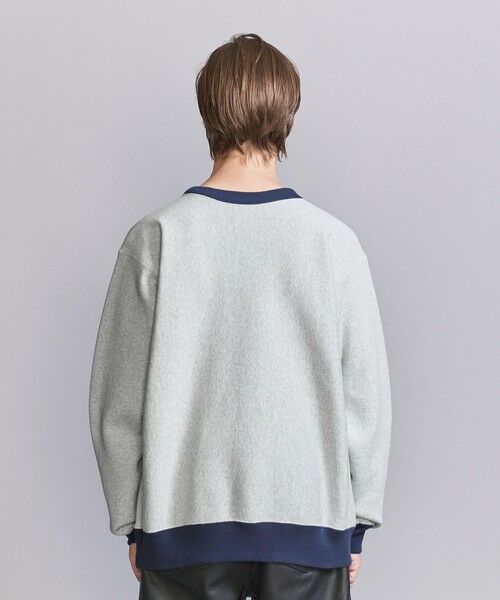 BEAUTY&YOUTH UNITED ARROWS / ビューティー&ユース ユナイテッドアローズ カットソー | 【別注】 ＜CHAMPION＞ ツートーン クルーネック スウェット | 詳細11