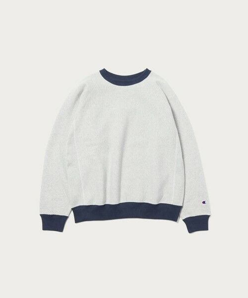 BEAUTY&YOUTH UNITED ARROWS / ビューティー&ユース ユナイテッドアローズ カットソー | 【別注】 ＜CHAMPION＞ ツートーン クルーネック スウェット | 詳細14