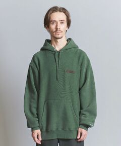 【別注】 ＜CHAMPION＞ ワンポイント ロゴ スウェット フーディ