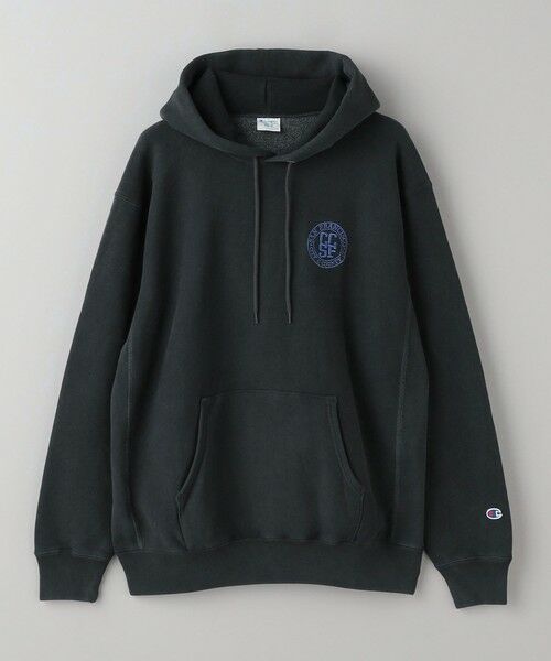 BEAUTY&YOUTH UNITED ARROWS / ビューティー&ユース ユナイテッドアローズ カットソー | 【別注】 ＜CHAMPION＞ ワンポイント ロゴ スウェット フーディ | 詳細7