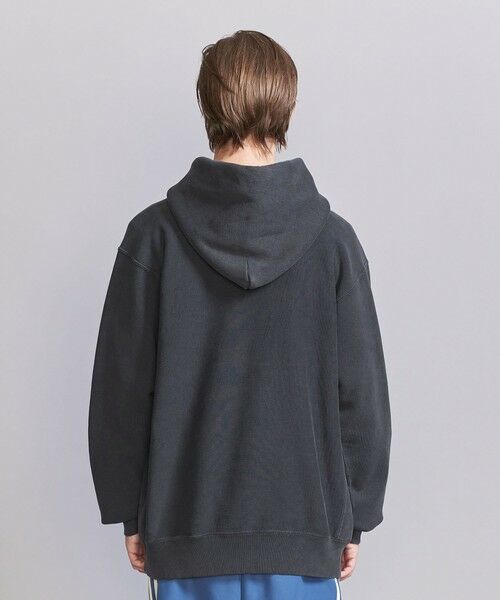 BEAUTY&YOUTH UNITED ARROWS / ビューティー&ユース ユナイテッドアローズ カットソー | 【別注】 ＜CHAMPION＞ ワンポイント ロゴ スウェット フーディ | 詳細5