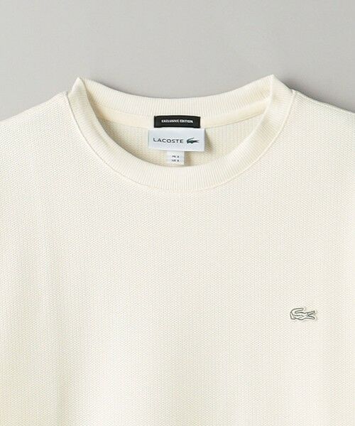 BEAUTY&YOUTH UNITED ARROWS / ビューティー&ユース ユナイテッドアローズ カットソー | ＜LACOSTE for BEAUTY&YOUTH＞ 1トーン ロングスリーブ Tシャツ | 詳細5