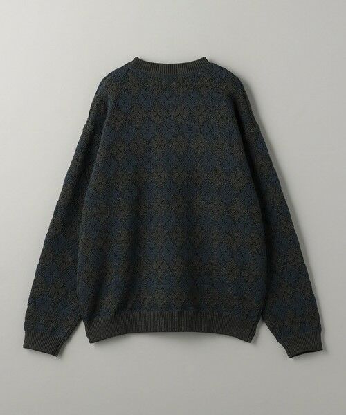 BEAUTY&YOUTH UNITED ARROWS / ビューティー&ユース ユナイテッドアローズ ニット・セーター | RHOMBUS パターン クルーネック ニット ‐ウォッシャブル‐ | 詳細13