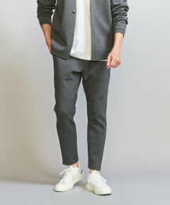 【WEB限定 WARDROBE SMART】ダブルニット イージーパンツ/セットアップ対応