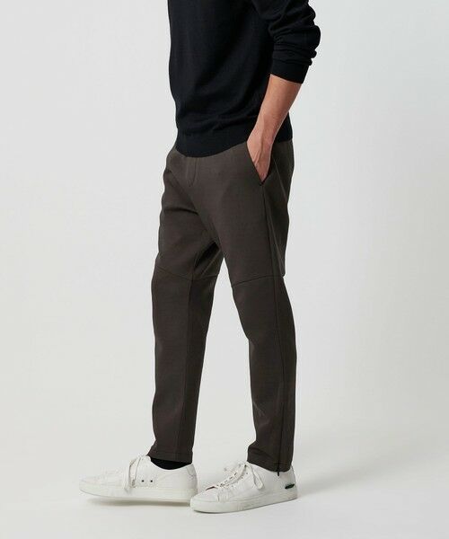 WEB限定 WARDROBE SMART】ダブルニット イージーパンツ