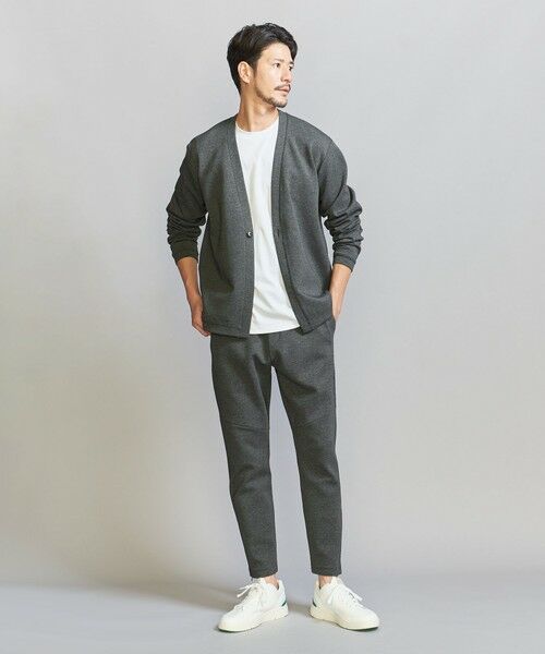 WEB限定 WARDROBE SMART】ダブルニット イージーパンツ