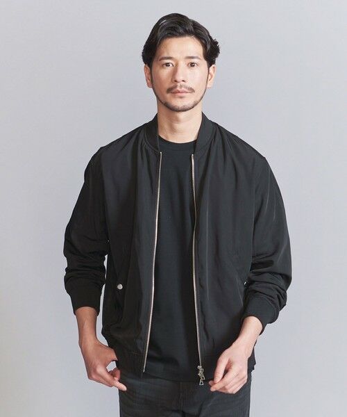 BEAUTY&YOUTH UNITED ARROWS / ビューティー&ユース ユナイテッドアローズ ブルゾン | 【WEB限定 WARDROBE SMART】ライト ツイル MA-1 ブルゾン | 詳細3