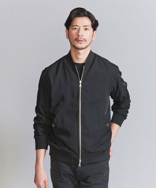 BEAUTY&YOUTH UNITED ARROWS / ビューティー&ユース ユナイテッドアローズ ブルゾン | 【WEB限定 WARDROBE SMART】ライト ツイル MA-1 ブルゾン | 詳細4