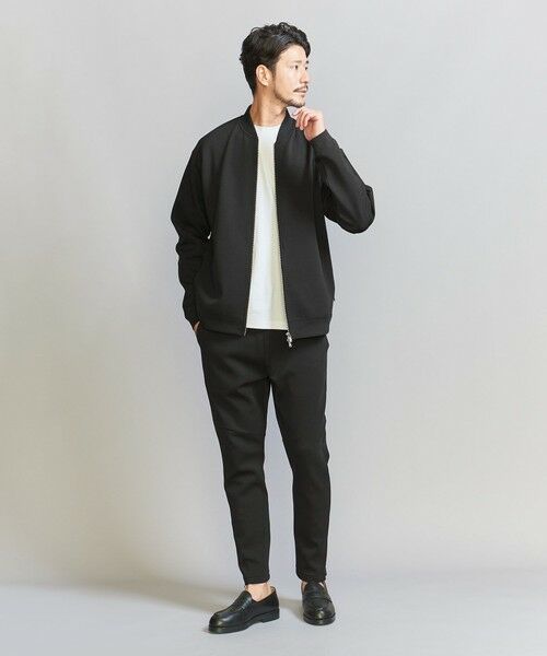 BEAUTY&YOUTH UNITED ARROWS / ビューティー&ユース ユナイテッドアローズ ブルゾン | 【WEB限定 WARDROBE SMART】ダブルニット ジップブルゾン/セットアップ対応 | 詳細2