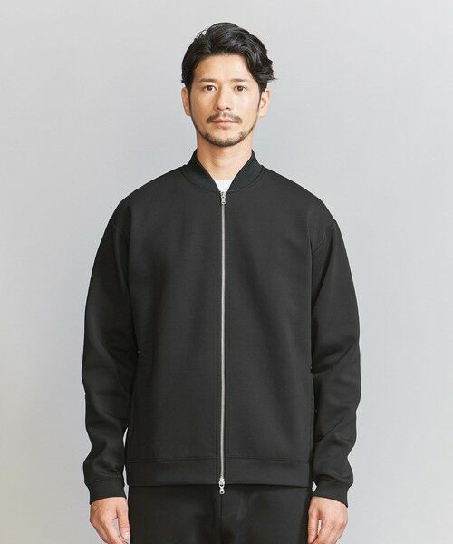 BEAUTY&YOUTH UNITED ARROWS / ビューティー&ユース ユナイテッドアローズ ブルゾン | 【WEB限定 WARDROBE SMART】ダブルニット ジップブルゾン/セットアップ対応 | 詳細8