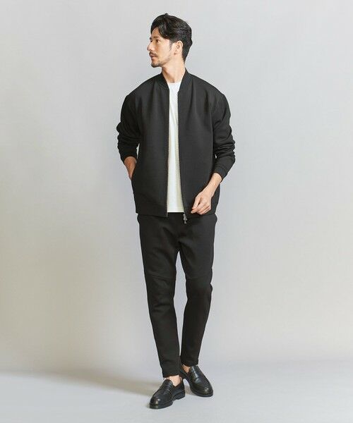 BEAUTY&YOUTH UNITED ARROWS / ビューティー&ユース ユナイテッドアローズ ブルゾン | 【WEB限定 WARDROBE SMART】ダブルニット ジップブルゾン/セットアップ対応 | 詳細5